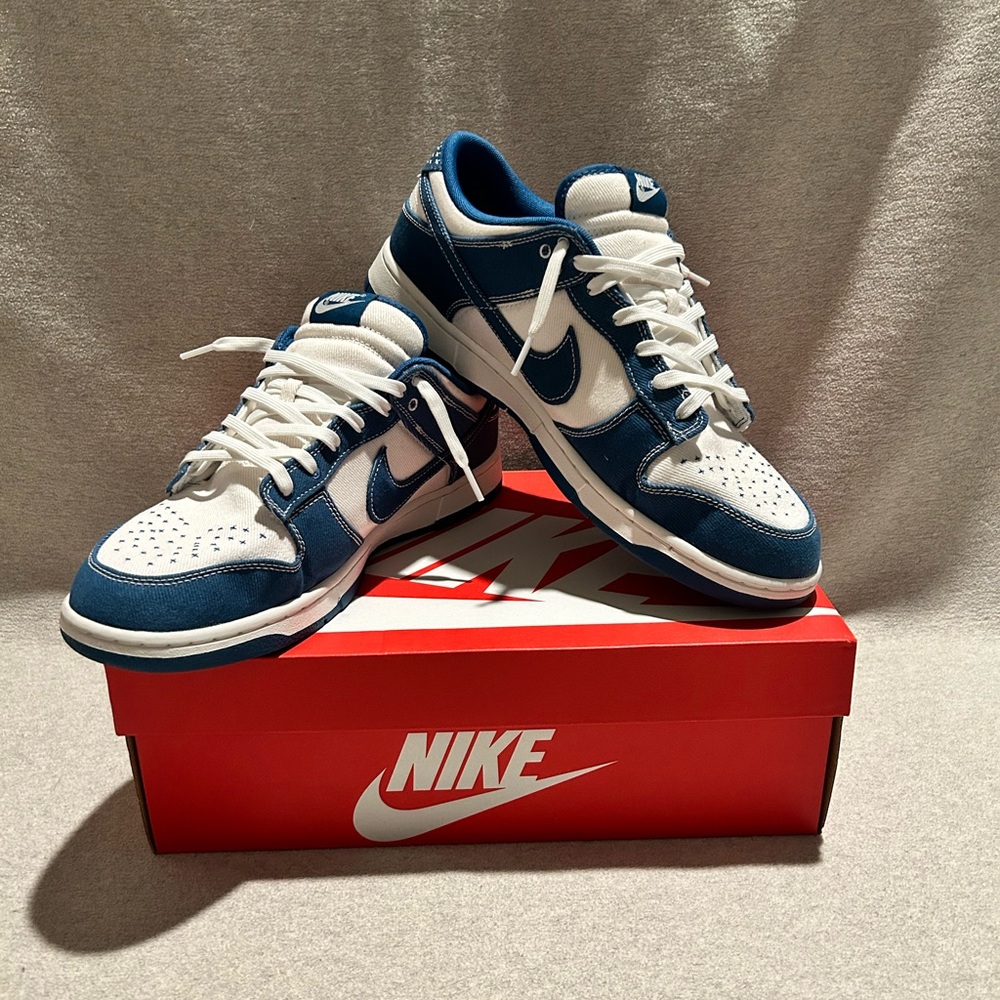 Nike Dunk Low “Industrial Blue Sashiko”